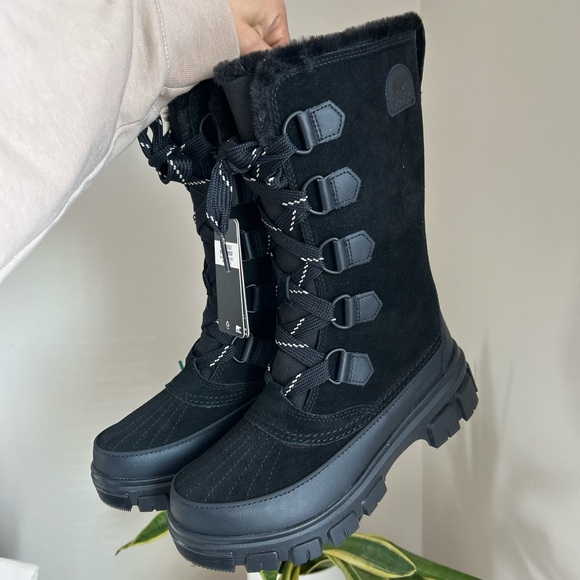 Sorel Tivoli V TALL Waterproof Snow Boots Size 8 - Picture 7 of 10